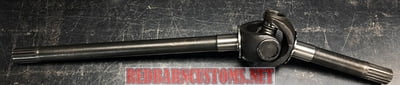 2.5 Ton Rockwell Chrome Moly U-Joint Axle Shafts (NOT ASSEMBLED)