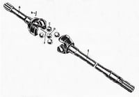 2.5 Ton Rockwell Axle Shaft Center Pin