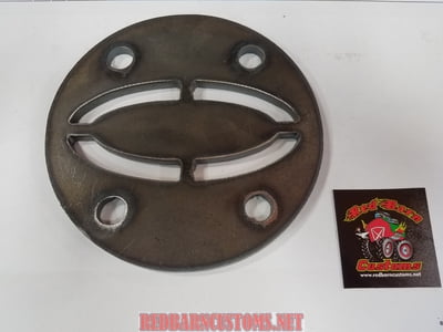 2.5 Ton Rockwell Ford Oval Cover Plate Individual