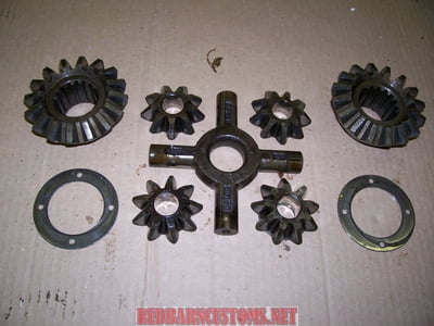 2.5 Ton Rockwell Stock Spider Gear Set (Take Outs)