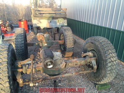 5 Ton Rockwell Axle (ONE 800 Series Round Bottom) Steer Axle - VIRGIN TAKE OUT