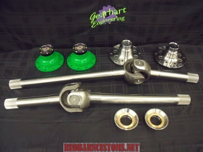 5 Ton Rockwell "GEARHART" 300M - 50 Spline Steer Axle Kit