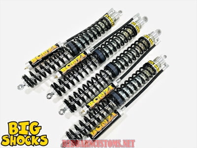 BIG SHOCKS - 2.5" S-Series (4) Shock & Spring Packages