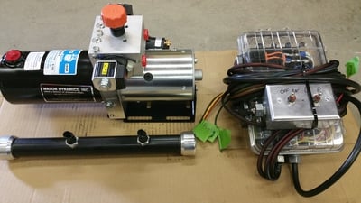 Self Centering Electric Over Hydraulic Rear Steer Kit