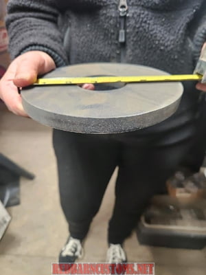 BLANK FLAT FLANGE PLATE