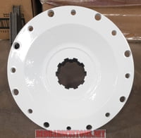 5 Ton - 8 Bolt Flat Flange (Factory 10 Spline) Modified For Wilwood Rotor
